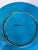 Teal Art Deco Oversized French Aqua Blue Platter Edmond Lachenal For Sale - Image 8 of 8