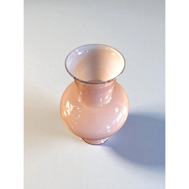 Venini Opalino Vase by Paolo Venini for Venini, Italy, 1950s For Sale - Image 4 of 7