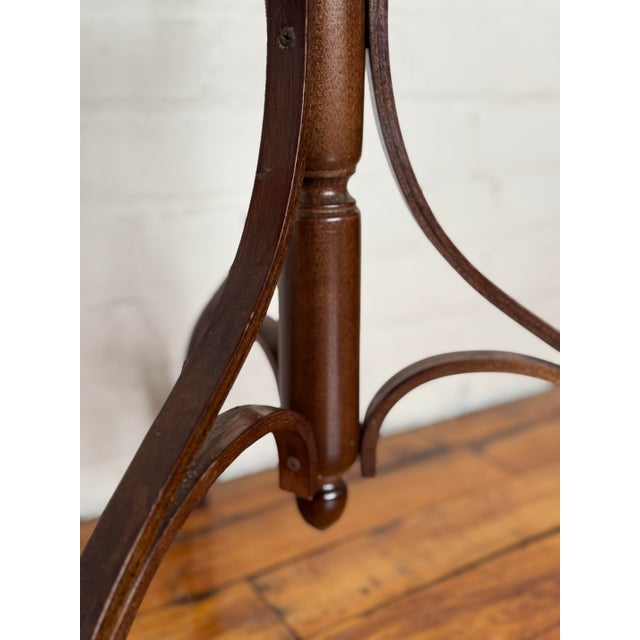 Early 20th Century Early 20th Century Thonet-Style Mahogany Bentwood Coat & Hat Rack/Hall Tree For Sale - Image 5 of 6
