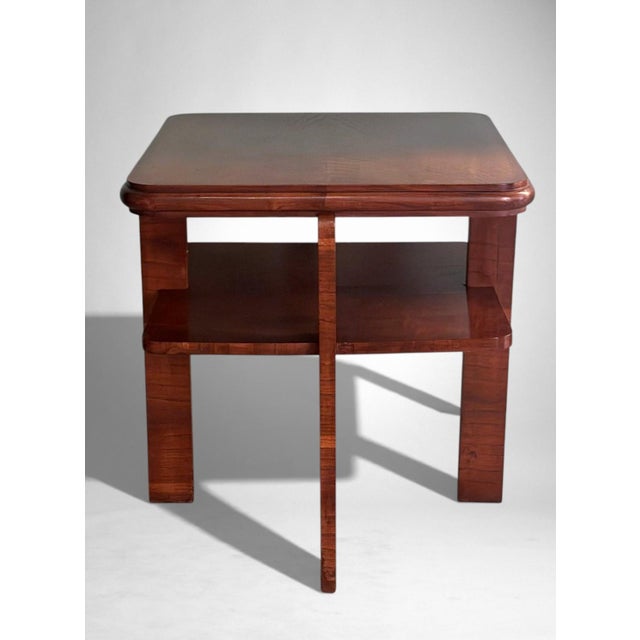 Mid 20th Century Art Deco Italian Square Tea/Coffee Table For Sale - Image 6 of 18
