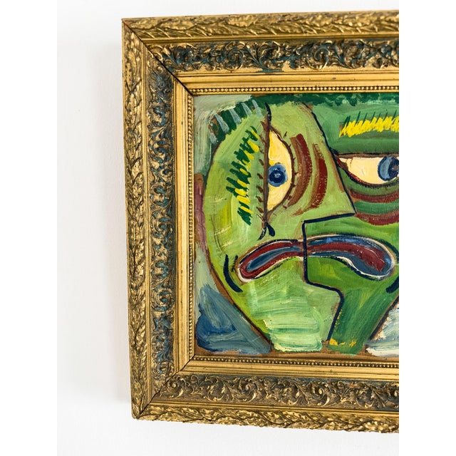 Billy Good, Abstract Composition, 1949, Oil Painting on Wood Panel For Sale - Image 4 of 7