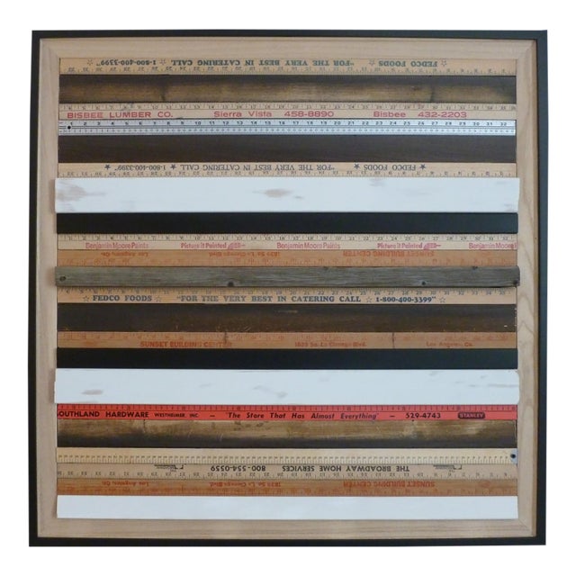 "Strata" Original Mixed-Media Sculptural Wall Art by Scott Spencer For Sale