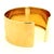 Gold 1930s Art Deco Diamond Platinum & 14k Gold Wide Marriage Cuff Bracelet For Sale - Image 8 of 15