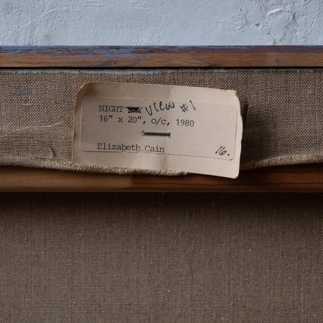 Ink Blue Betsy Cain - Night View 1 & 2 For Sale - Image 8 of 9