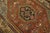 1900s Red Medallion Antique Persian Malayer Carpet 3'4" X 4'10" Handknotted Wool Rug For Sale - Image 4 of 7