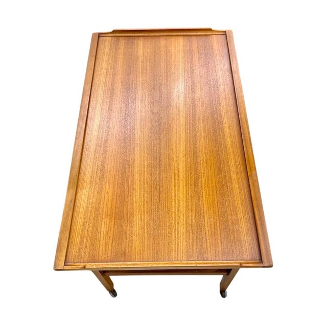 Mid 20th Century Teak Serving Trolley by Remploy For Sale - Image 4 of 5