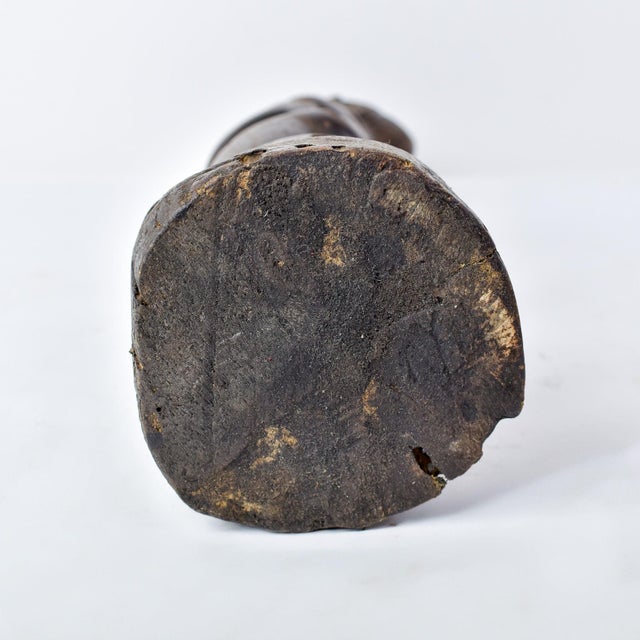 Early 20th Century Baule Standing Figure Côte d'Ivoire For Sale - Image 9 of 17