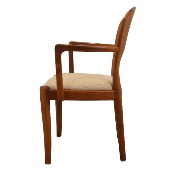Danish Dining Room Chair with Backrest For Sale - Image 12 of 15