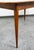 Wood Mid Century Modern Dining Table Walnut Extension X2 Leafs Vintage Denmark MCM For Sale - Image 7 of 12