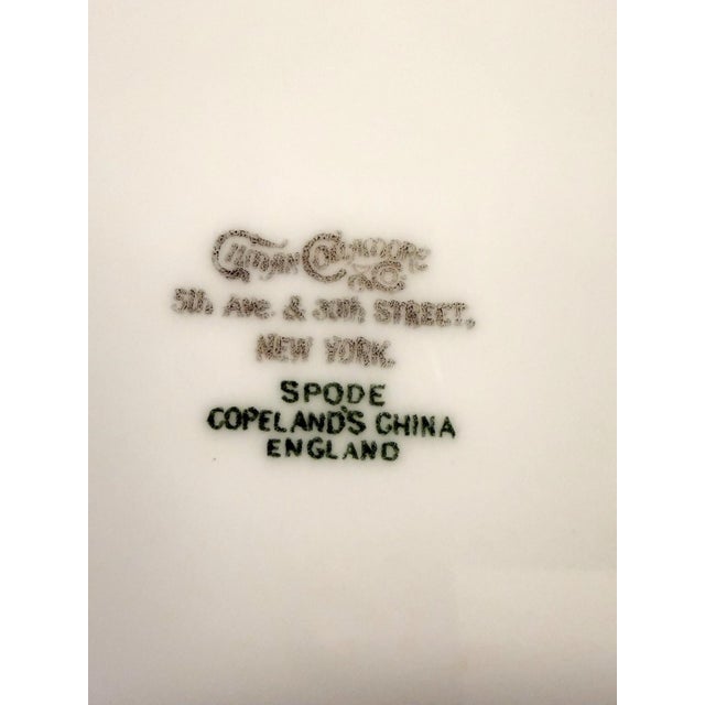 Early 20th Century Spode Copeland Temple Landscape II Blue Transferware Service for Nine – Gilman Collamore, New York - 18 pcs For Sale - Image 11 of 18