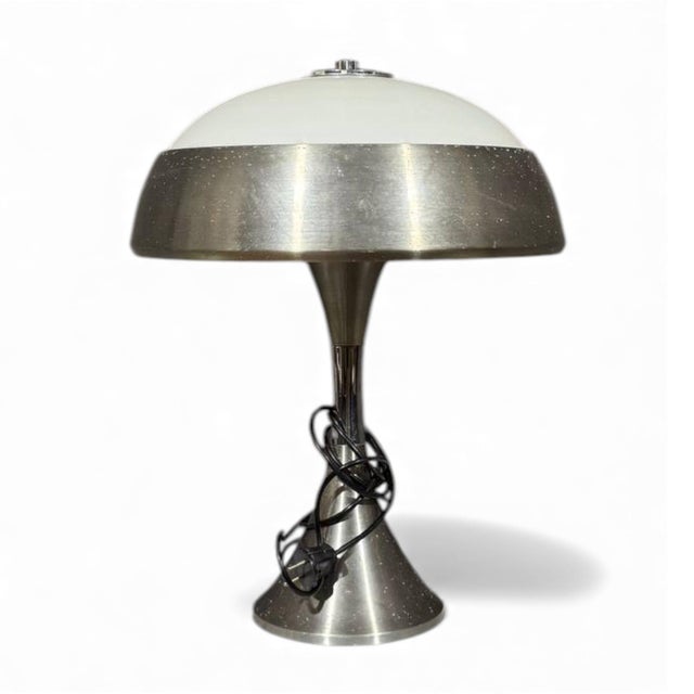 Gray Table Lamp in the style of Goffredo Reggiani, 1970s For Sale - Image 8 of 8