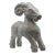 1960s NR Nuovo Rinascimento Italian Ceramic Ram Sheep Goat Bighorn For Sale