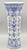 Hand Painted Delftware Chinoiserie Trumpet Vase, 11.5 Inches For Sale - Image 9 of 9