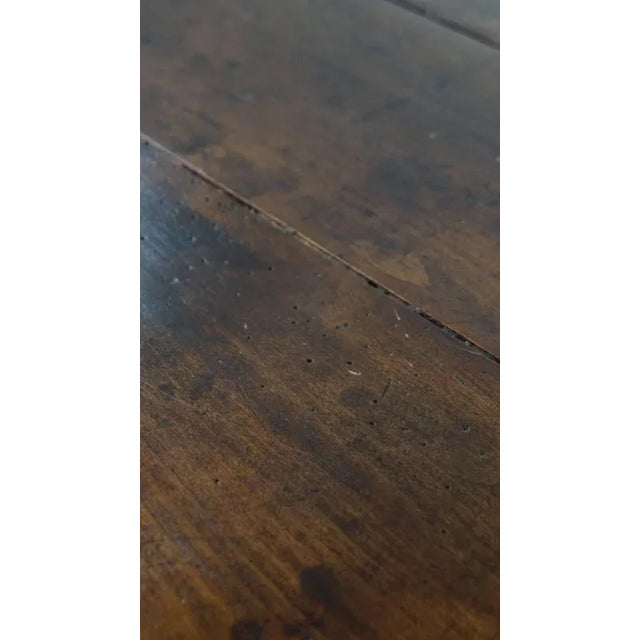 Antique French Dining Table in Fruit Wood, 1700s For Sale - Image 13 of 18