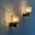 Iridescent Hammered Murano Glass Sconces attributed to Archimede Seguso, 1940s, Set of 2 For Sale - Image 10 of 16