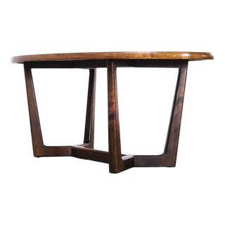 Czech Low Oval Occasional Table from Drevotvar, 1970s For Sale