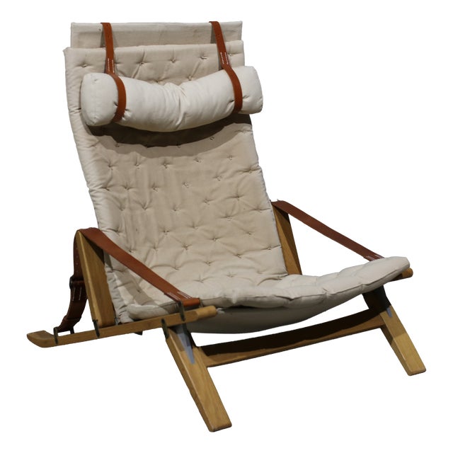 FK10 Plico Chair by Preben Fabricius Jorgen Kastholm, 1970s For Sale