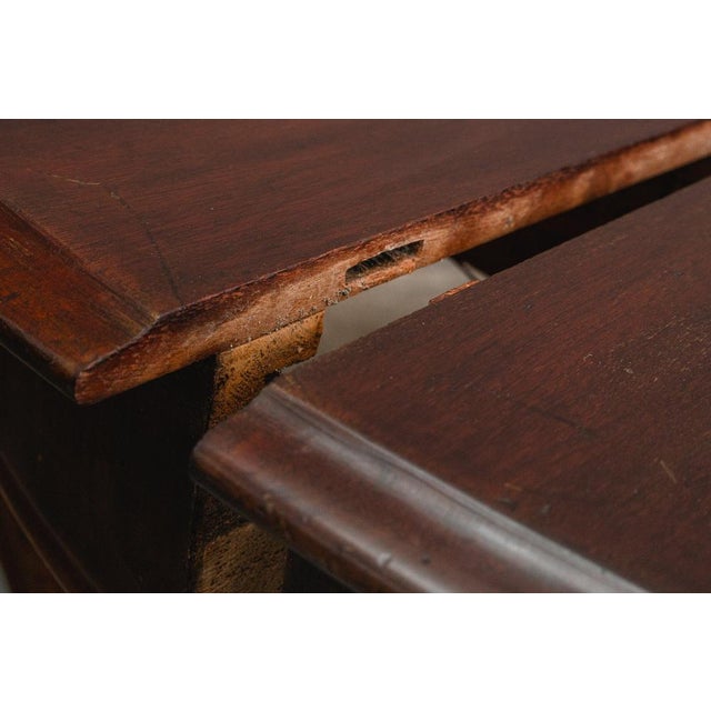 Brown Art Nouveau Table in Mahogany For Sale - Image 8 of 13