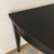 Half-Moon Console Table in Black Patinated Wood For Sale - Image 5 of 6