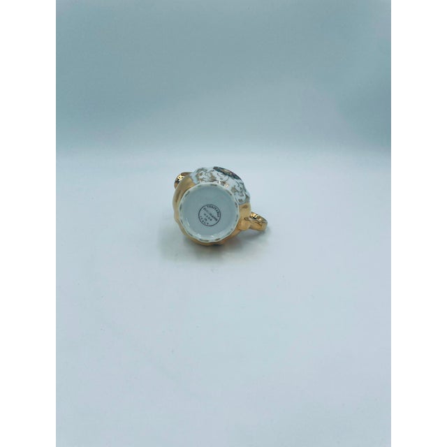 Gold Italian Porcelain Milk Jug, 1969 For Sale - Image 8 of 11