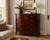A handsome 19th-century English bowfront chest of drawers, masterfully crafted from richly figured mahogany. Featuring an...