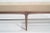 Tan Linear Bench in Natural Wanut Series 60 by Stamford Modern For Sale - Image 8 of 12