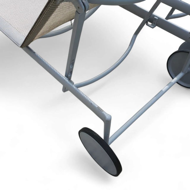 Light Gray Richard Schultz 1966 Collection Adjustable Chaises, Set of 4 For Sale - Image 8 of 12