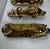 Hollywood Regency Vintage Hollywood Regency Solid Brass Koi Fish Hardware Cabinetry Knobs Hardware/Pulls, Set of 3 For Sale - Image 3 of 12