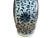 1980s Chinese Blue White Porcelain MoonFlask Scenery Graphic Art Vase For Sale - Image 5 of 15