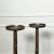 Modern 20th Century Bronze Faux Bois Candlesticks in the style of Maison Bagues - A Pair For Sale - Image 3 of 5