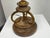 Metal Vintage Bronze Armillary Sphere Table Lamp For Sale - Image 7 of 12