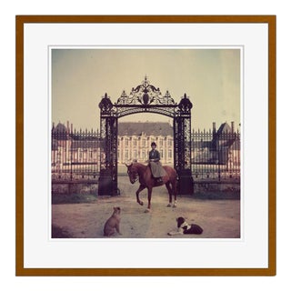 Equestrian Entrance 1957 Slim Aarons Framed C-Print For Sale