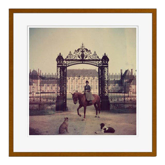 Equestrian Entrance 1957 Slim Aarons Framed C-Print For Sale