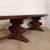 Wood Italian Walnut Trestle Table, 1890s For Sale - Image 7 of 11