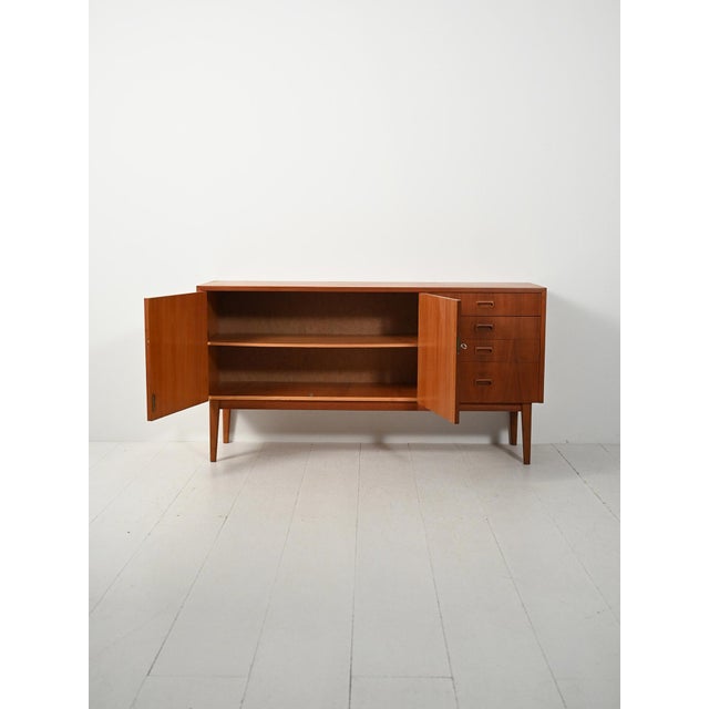 Scandinavian Teak Sideboard, 1960s For Sale - Image 3 of 11