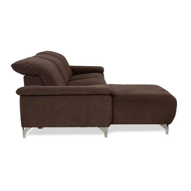 MR 370 Corner Sofa in Brown Fabric from Musterring For Sale - Image 16 of 18