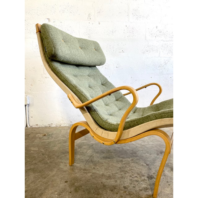 Bruno Mathsson "Pernilla" Chair for DUX. Re-upholstered.