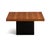 Mid Century Milo Baughman Thayer Coggin Walnut Coffee Table Square Unmarked 1950s For Sale In Philadelphia - Image 6 of 15