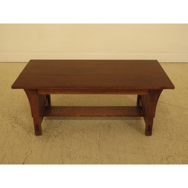 Warren Hile Studio Mission Oak Arts Crafts Coffee Table Chairish
