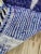 Cobalt Blue Geometric Wool Moroccan Beni Ourain Rug For Sale - Image 15 of 15