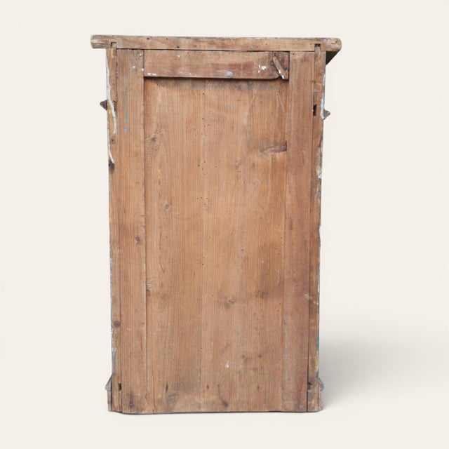Late 19th to Early 20th Century European Folk-Painted Cabinet For Sale - Image 9 of 9