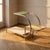 Metal Mid-Century Bauhaus Plant Stand in Chrome-Plated Steel and Glass by Emile Guyot, Former Czechoslovakia, 1950s For Sale - Image 7 of 7