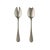 Contemporary Mepra 2- Piece Salad Servers Set, Champagne For Sale - Image 3 of 3