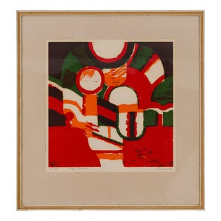 Knut Grane, Conga Brava 15/100, 1969, Lithograph For Sale