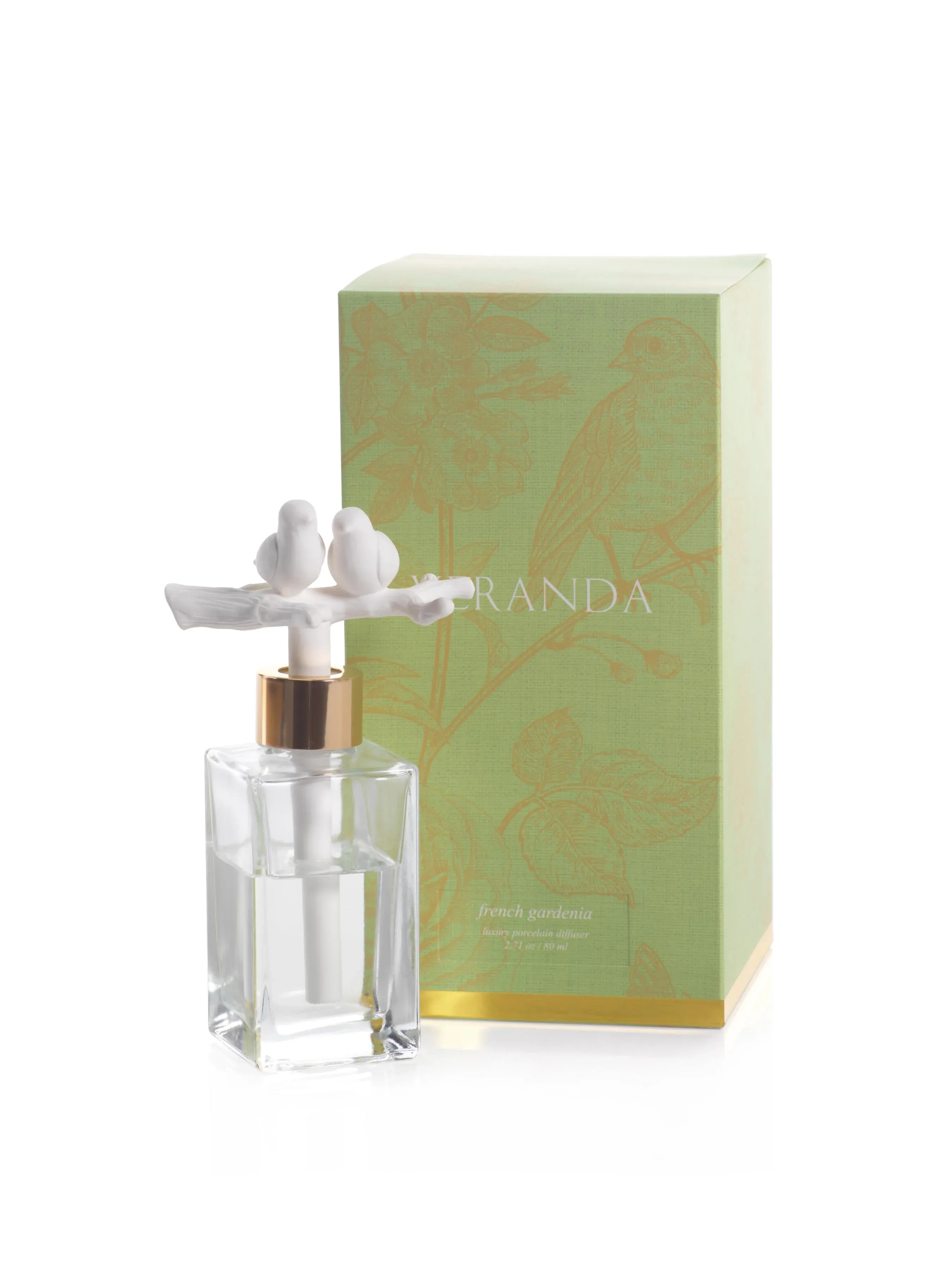Zodax French Gardenia Porcelain Diffuser - Thumbnail 3