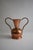 French 1960s Large Copper Vase With Brass Collar For Sale - Image 3 of 7