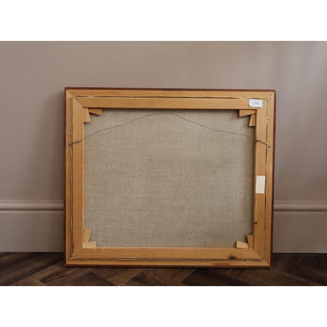 Mid-Century Modern 'Gathered Harvest' Vintage Original Swedish Still Life Oil Painting, Framed For Sale - Image 13 of 13