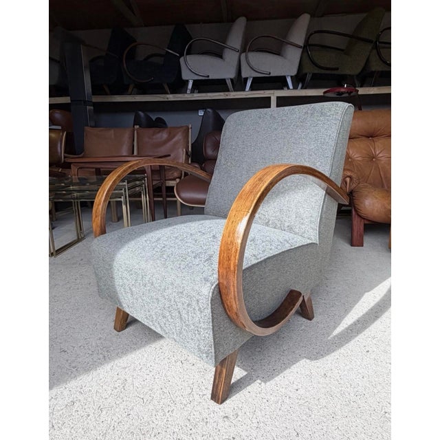 This chair is in good condition with new upholstery and refurbished. Solid and stable in construction! Most beautiful...