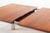 Extendable Dining Table in Stainless Steel and Walnut, 1970s For Sale - Image 12 of 13