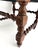 Wood 1920s French Jacobean Revival Walnut Stool W/ Barley Twist Legs For Sale - Image 7 of 9